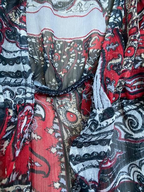 Polopriesvitný kardigan s, s