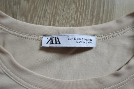 Jemné tričko zara, zara,s