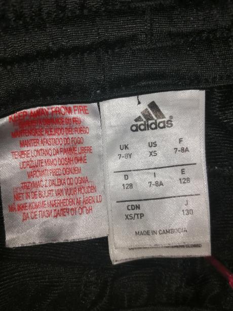 Dievčenske tepláky, adidas,128