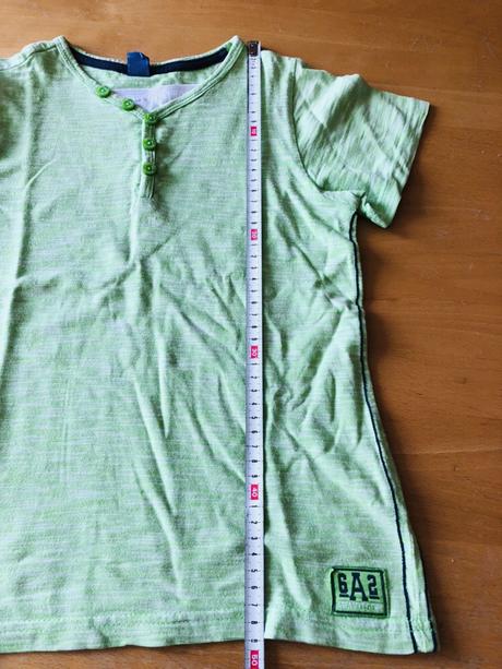 Bledozelene tricko na gombiky, dopodopo,128