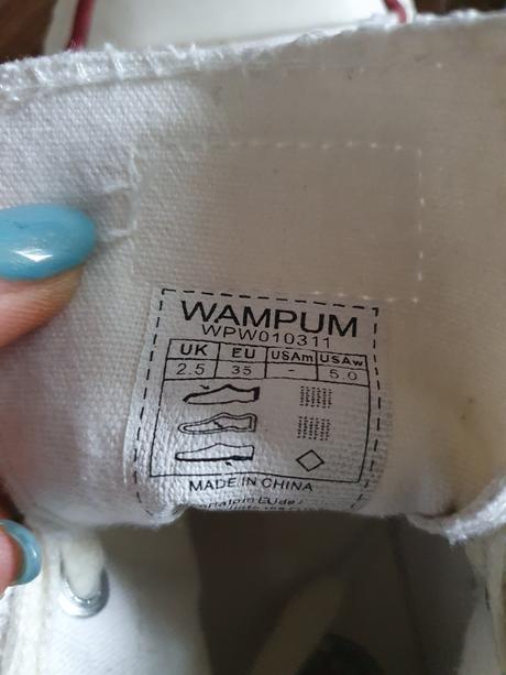 Látkové tenisky na štýl converse, 35