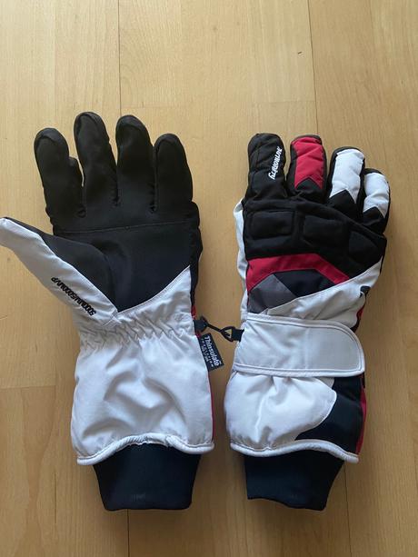 Lyziarske rukavice v. 10 malo nosene, authority,xl