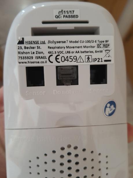 Baby sense 7 monitor dychu, babysense