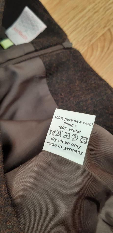 Retro vyšívaná sukňa, s