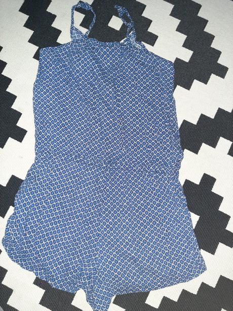 Krásny tmavomodrý letný overal l.o.g.g.na 6-10r., l.o.g.g.,140