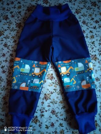 Sofshellové nohavice, 104