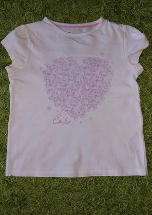 Tričko s kvietkami - veľ. 116, 116
