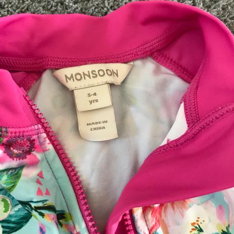 Plavky monsoon veľ. 3-4 roky, monsoon,98