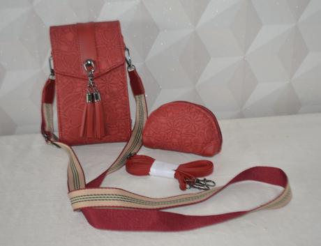 Crossbody kabelka s peňaženkou, 