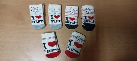 Ponožky pre bábätká, 17 / 18