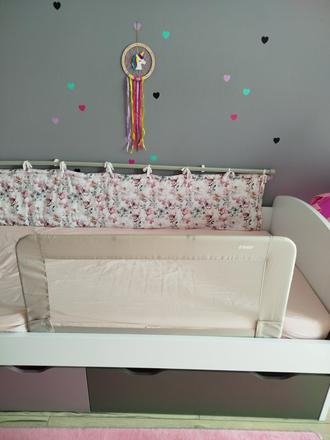 Zábrana na posteľ reer, šírka (cm): 40,dĺžka (cm): 100