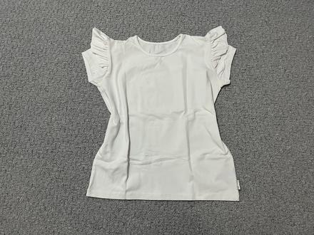 Biele tričko s rukávkami, 146