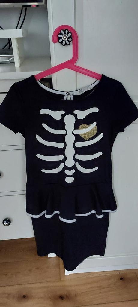 Saty hm cierne, h&m,134