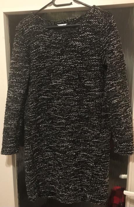 Hrubšie pletené,svetrové šaty alebo dlhší sveter, pepco,38