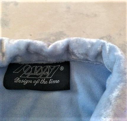 Elastická zamatová košeľa, orsay,m