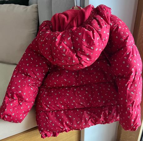 Zimná kvietková bunda zn. next veľ. 92-98 (2-3r.), next,98