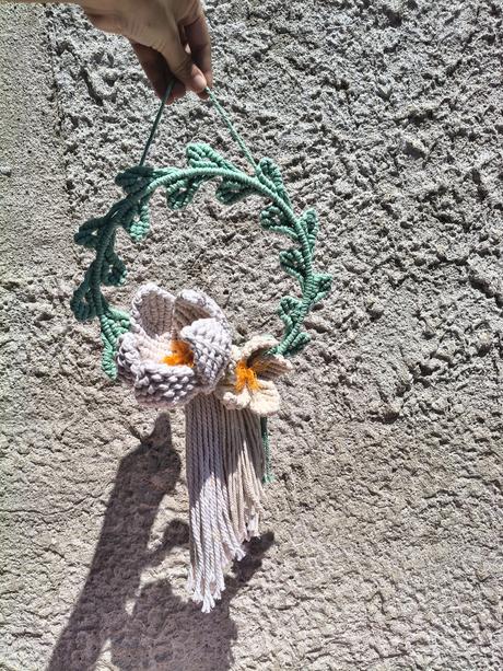 Macrame veniec, 