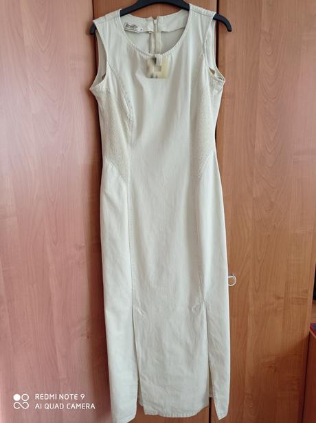 Dámske ľanové šaty, 38