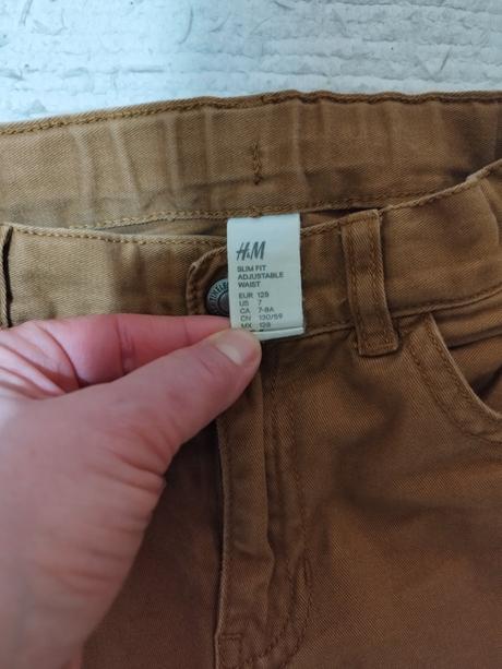 Nohavice, h&m,128
