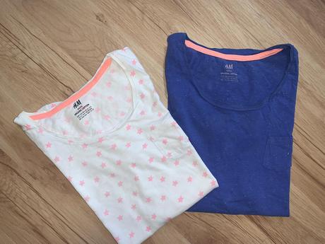 2 x tričko h&m 158/164, h&m,164