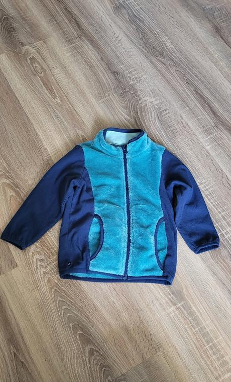 Hrejivá zimná mikina, decathlon,98