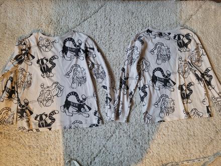 Tričko h&m dvojicky, h&m,122