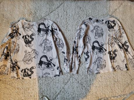 Tričko h&m dvojicky, h&m,122