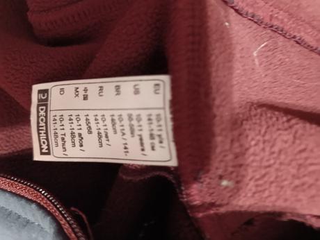 Softshellová bunda, decathlon,146