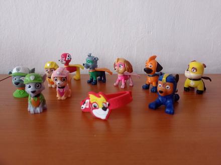 Paw patrol postavičky a peciatka,