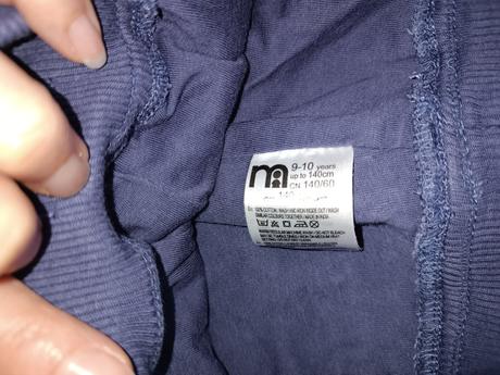 Zateplené nohavice, mothercare,140