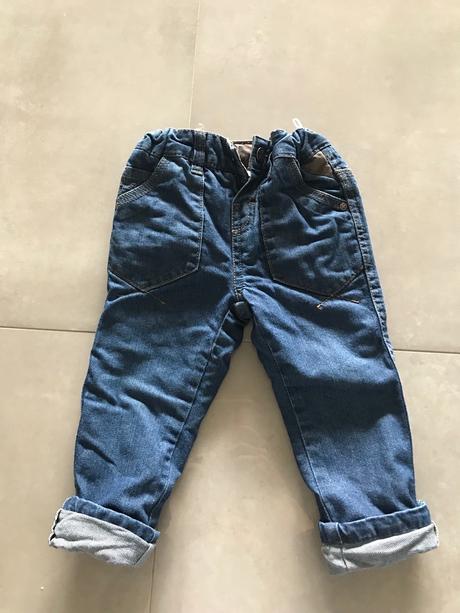 Zateplené rifle, c&a,74