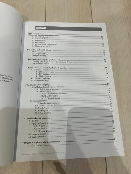 Maturita z biológie, 