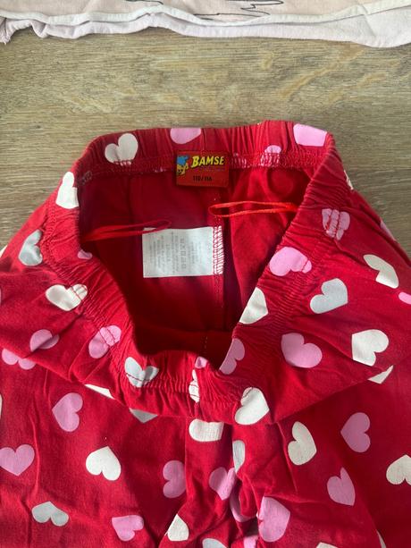 Srdiečkové pyžamo bamse lindex, lindex,110