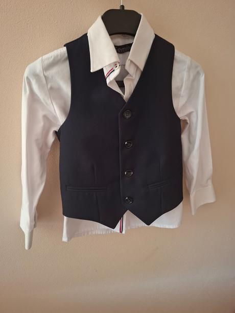 Predám detský oblek s košeľou, 92