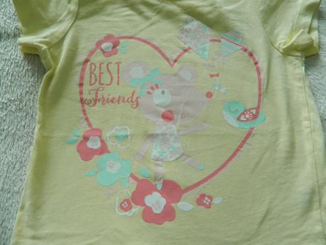 Dievčenské tričko 98 (2-3r.), nutmeg,98