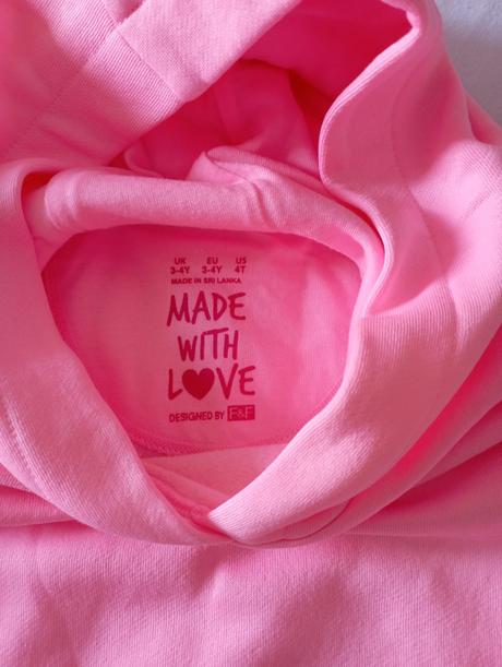 Mikina neonovoružová 104, f&f,104