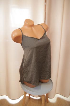 Zelený khaki top, s, s