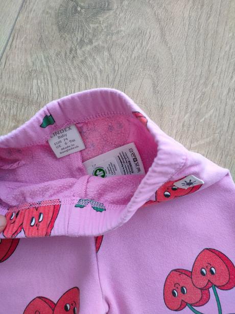 Dievčenské legíny lindex pre bábätko, veľ. 74, lindex,74