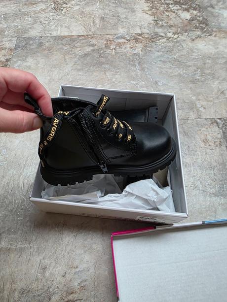 Čierne členkové topánky 26, 26