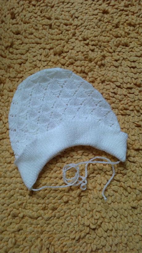 Súpravička kabátik zavinovací+2 čiapočky, 62