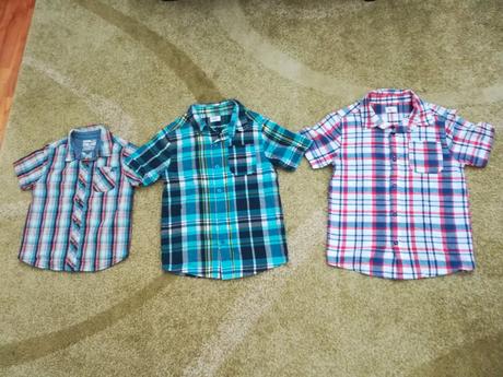 Chlapcenské košele, veľkosť 98-104, 122-128, 134, f&f,98