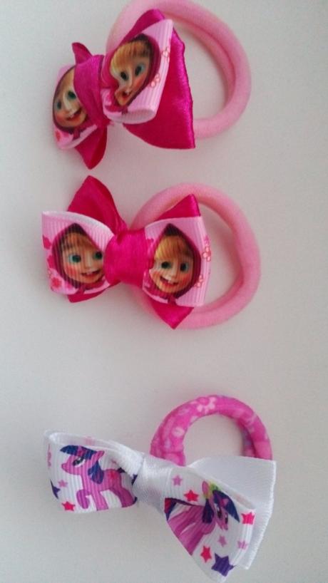 Gumička do vlasov maša a medveď,my little pony,atd,