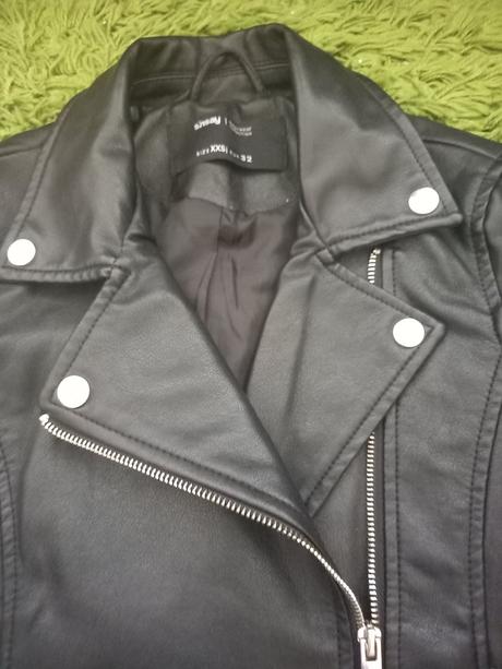 Damska koženkova bunda, sinsay,32