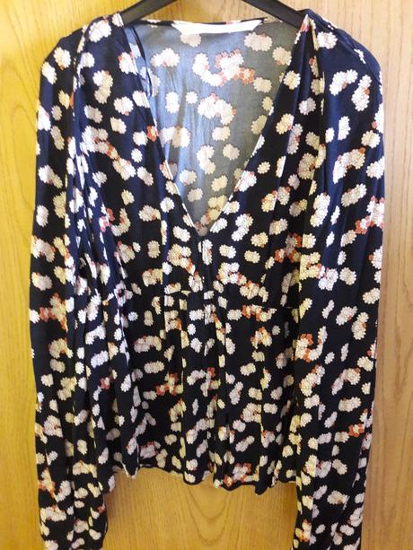Kvetinková blúzka, zara,l
