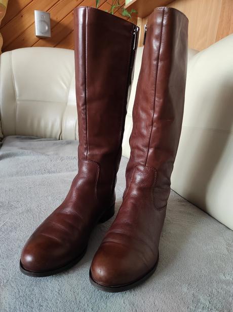 Hnedé čižmy, zn. lasocki, veľ. 41, lasocki,41