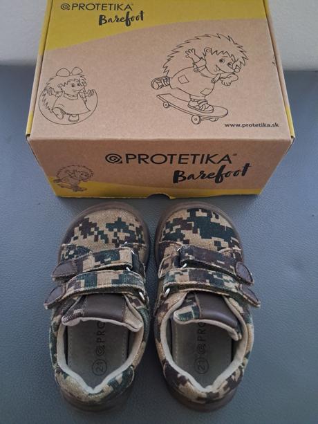 Plátené tenisky protetika barefoot, protetika,21