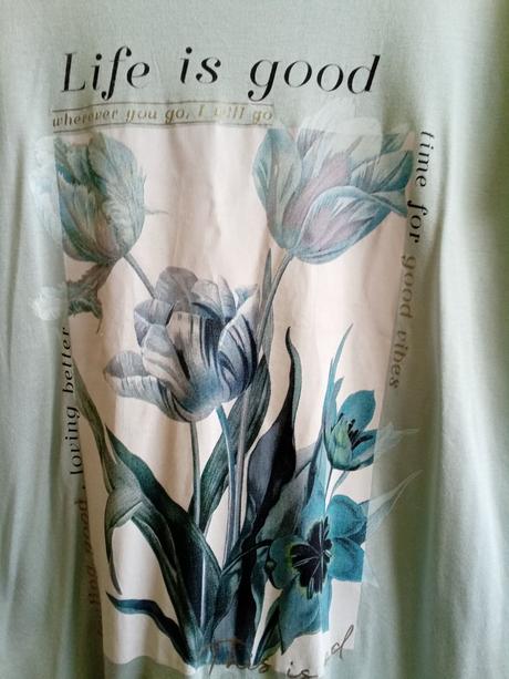 Elegantné dlhšie tričko k leginám, orsay,40