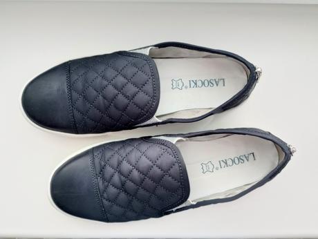 Kožené poltopánky, lasocki,38