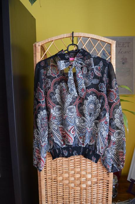 Blúzka boho paisley, m