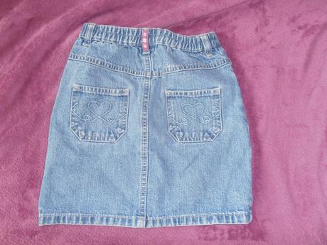 Riflová suknička, outfit,110